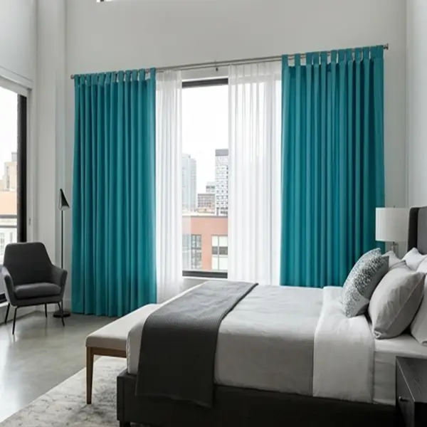 Cortinas de Tul con Tapasol